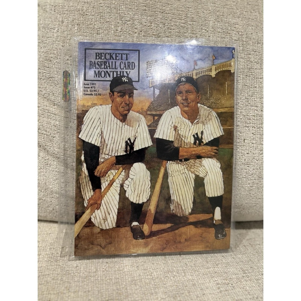 Beckett Baseball Card Monthly June 1991 Issue #75